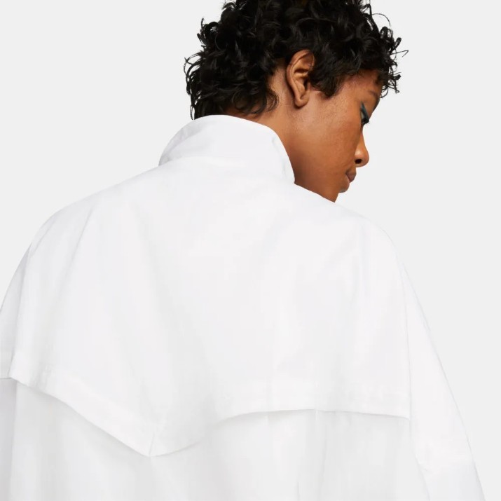 Jachetă de damă Nike W Nsw Essntl Wr Wvn Jkt White/Black, s.L