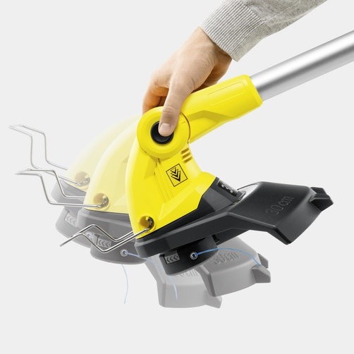 Триммер для газона аккумуляторный Karcher LTR 18-30 Battery Limited Edition+Kit (1.444-313.01)