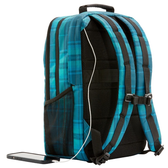 Rucsac pentru oraș Hp Campus XL Tartan Plaid Backpack (7J594AA)