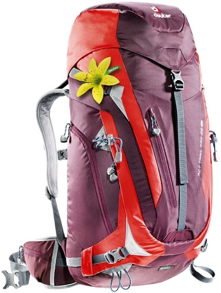 Rucsac Deuter ACT Trail PRO 38 SL Aubergine-fire