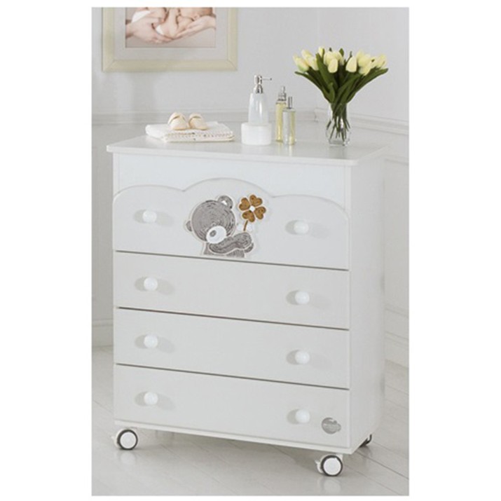 Детский комод Baby Expert Expert Meravigla White (1BF * Meravi * 0401)