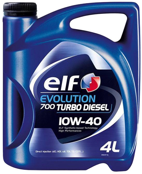 Моторное масло Elf Evolution 700 Turbo Diesel 10W-40 4L