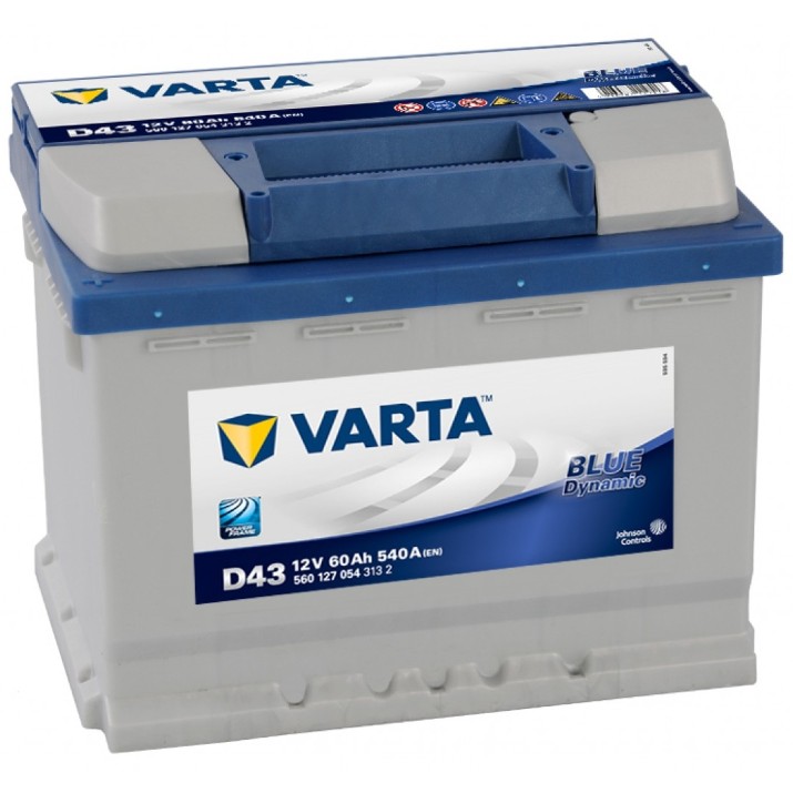 Автомобильный аккумулятор Varta Dynamic D43 (560 127 054)