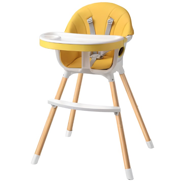 Scaun de masa 4Play Feeding Yellow