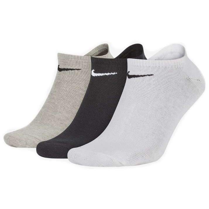 Мужские носки Nike U Nk Ltwt Ns 3Pr-Value Black/Gray/White, s.S