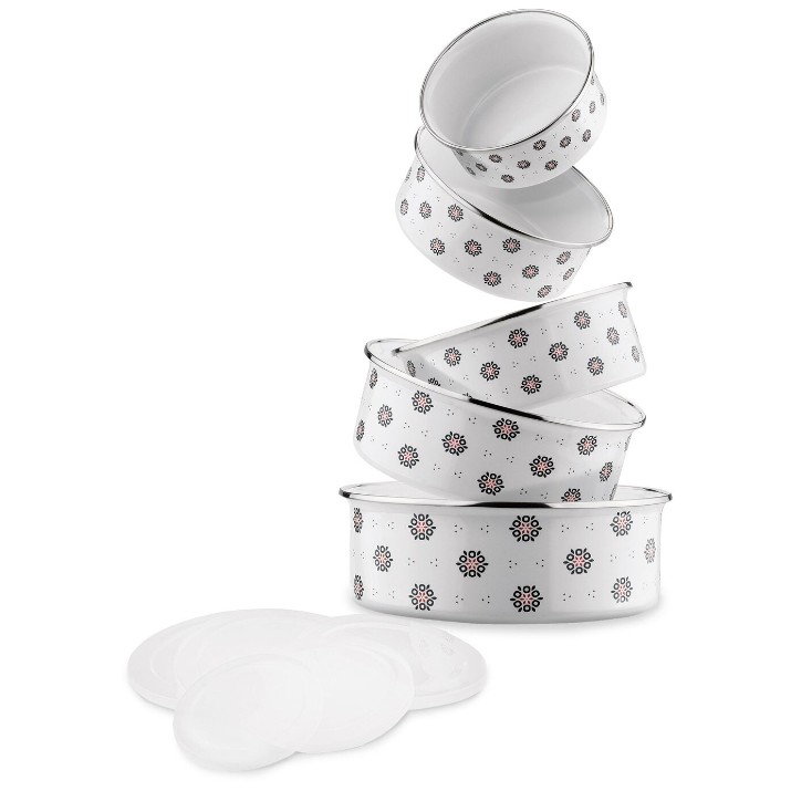 Set containere alimentare Tadar Folklor 5pcs