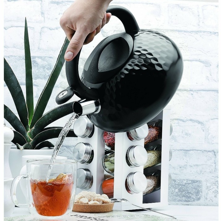 Ceainic Tadar Geometric Black 3L