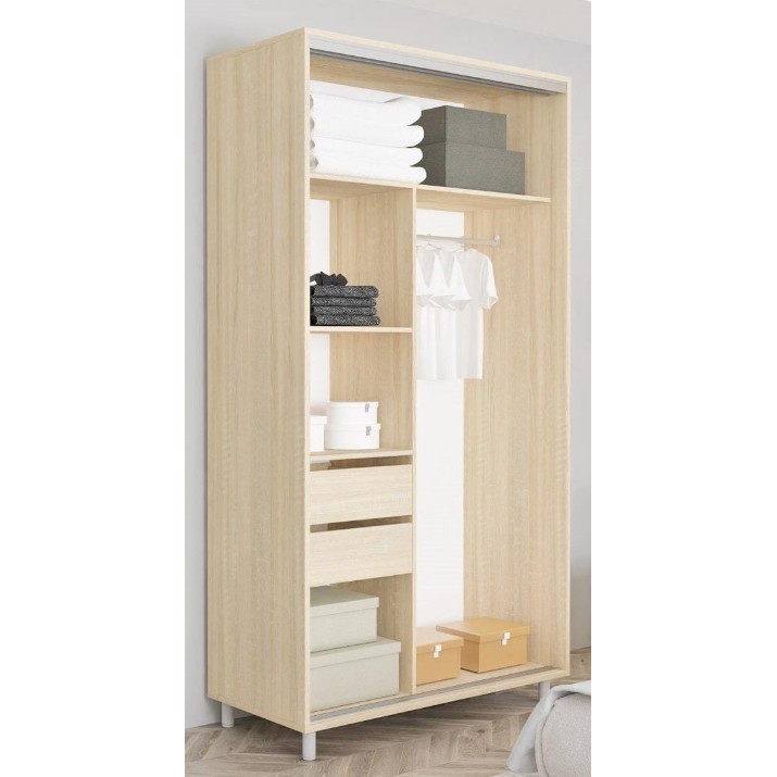 Шкаф-купе Mobildor-Lux Aron-S 130x210 Oak Sonoma (arons4802) K1