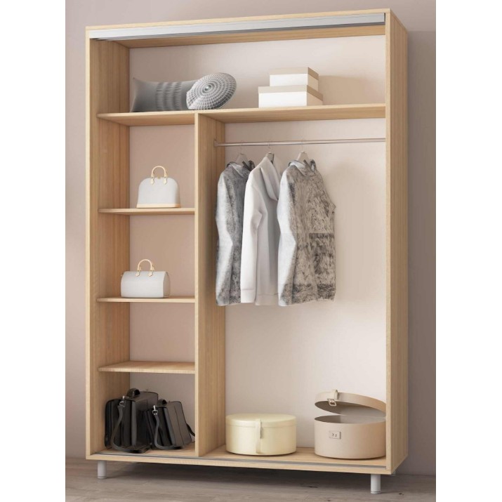 Шкаф-купе Mobildor-Lux Aron-P Mirror 170x210 Oak Sonoma (aronp2366)