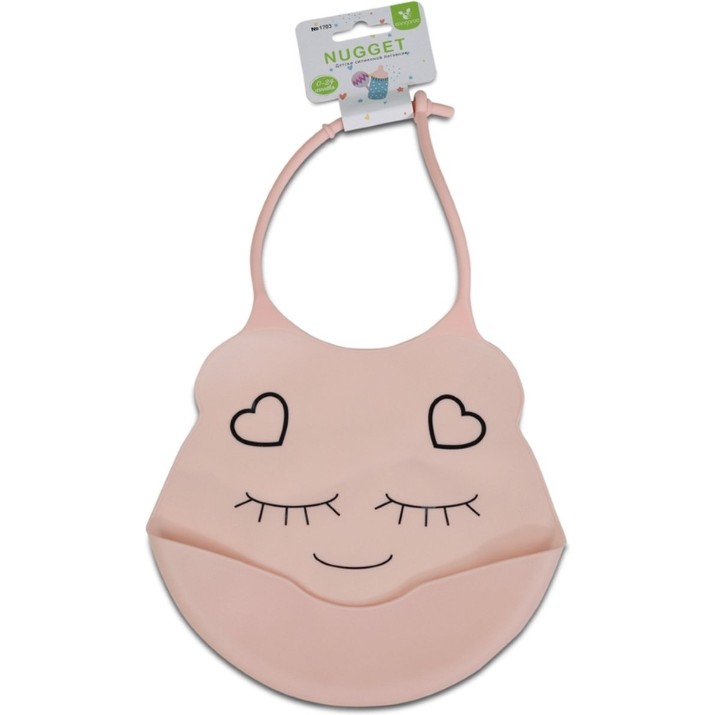 Слюнявчик Cangaroo Nugget Pink