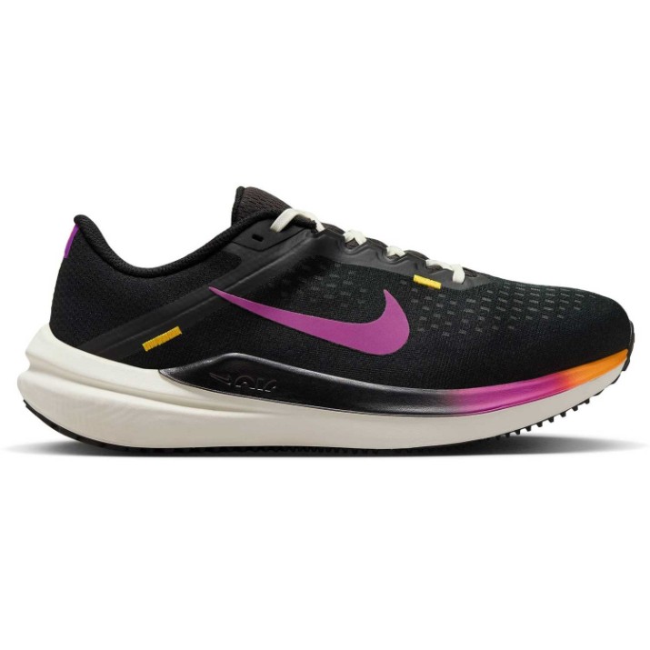 Кроссовки женские Nike W Air Winflo 10 Black/Sail/Laser Orange/Hyper Violet, s.36.5