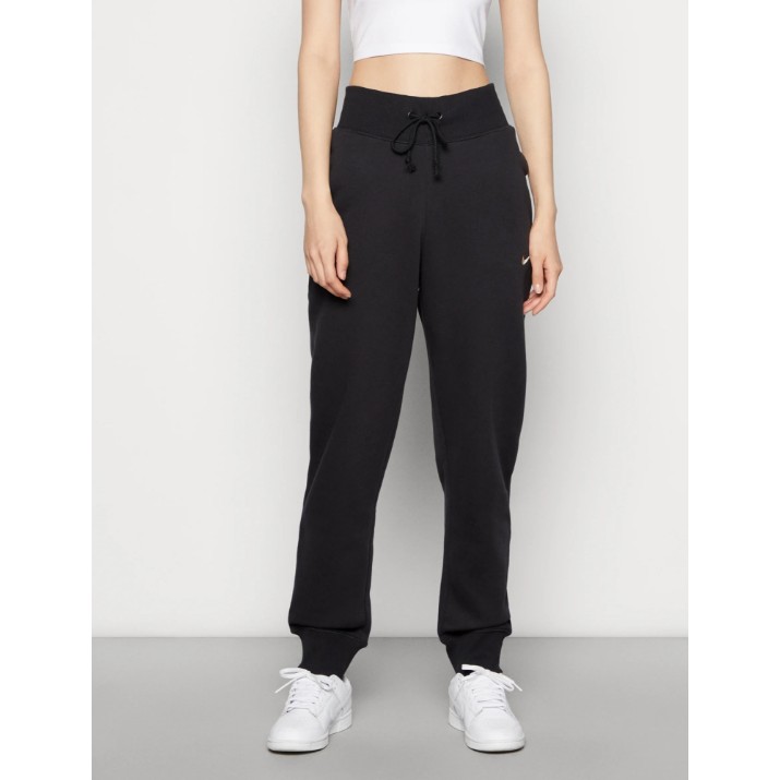 Женские спортивные штаны Nike W Nsw Phnx Flc Hr Os Pant Black/Sail, s.XS
