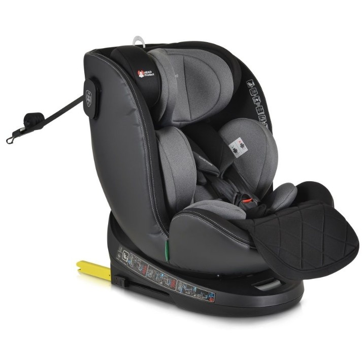 Scaun auto pentru copii Cangaroo Castor I-size Grey