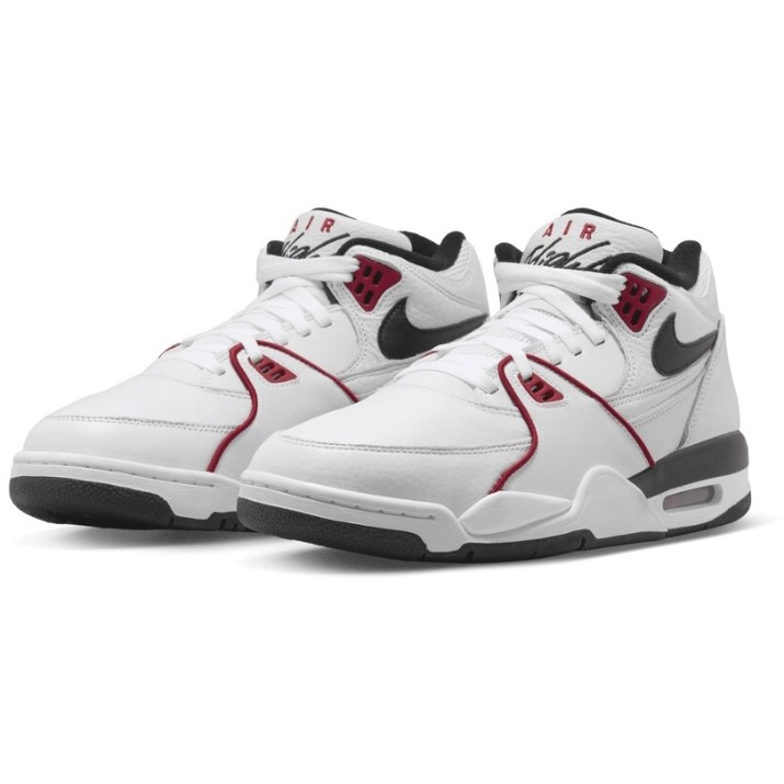 Bocanci pentru bărbați Nike Air Flight 89 White/Black/Red, s.42