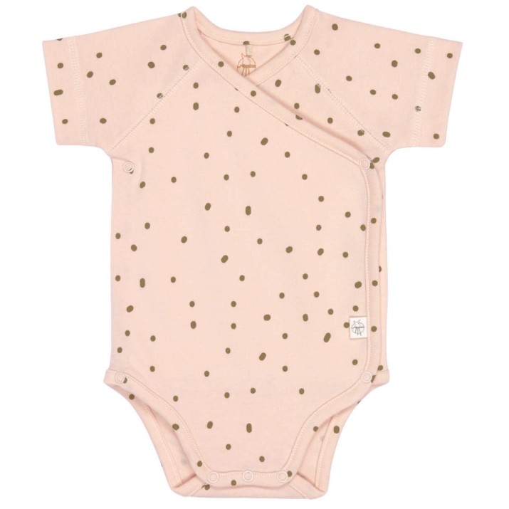 Детское боди Lassig GOTS Dots Powder Pink 3/6months (LS1531009772-68)