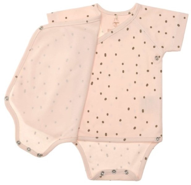 Детское боди Lassig GOTS Dots Powder Pink 3/6months (LS1531009772-68)