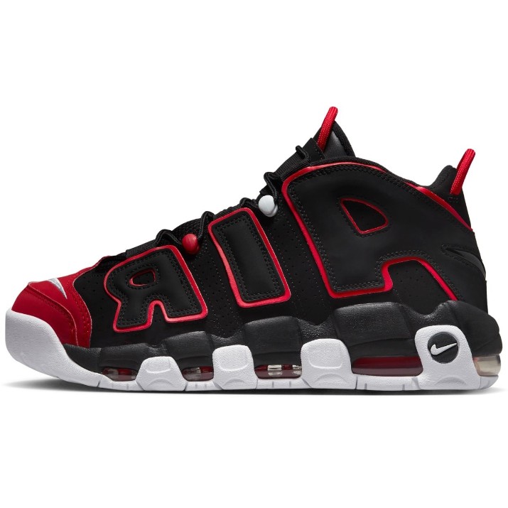 Кроссовки мужские Nike Air More Uptempo 96 Black/Red/White, s.40.5
