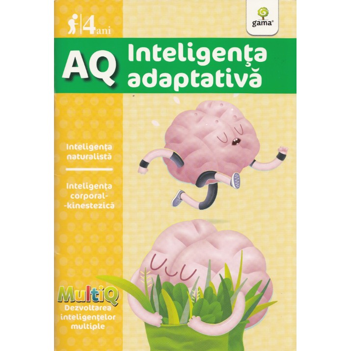 Cartea AQ. Inteligenta adaptiva, 4 ani (9789731496740)