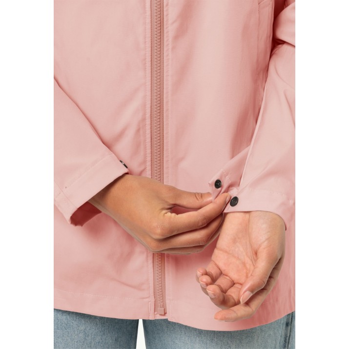 Женская ветровка Jack Wolfskin Desert Wind Jkt W Pink M