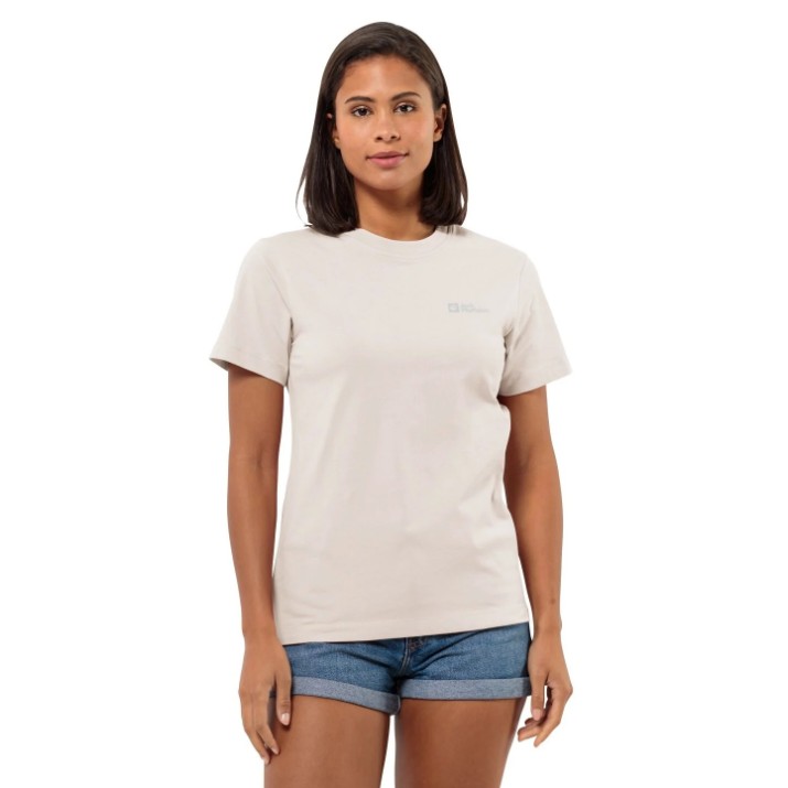 Tricou de dame Jack Wolfskin Essential T W White M