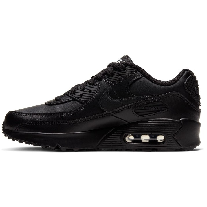 Adidași pentru copii Nike Air Max 90 Ltr (Gs) Triple Black, s.38
