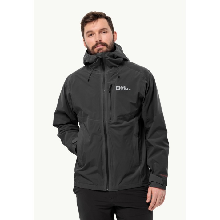 Мужская ветровка Jack Wolfskin Eagle Peak 2L Jkt M Black XXL