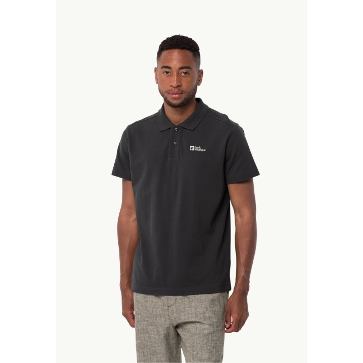 Поло Jack Wolfskin Essential Polo M Black XL
