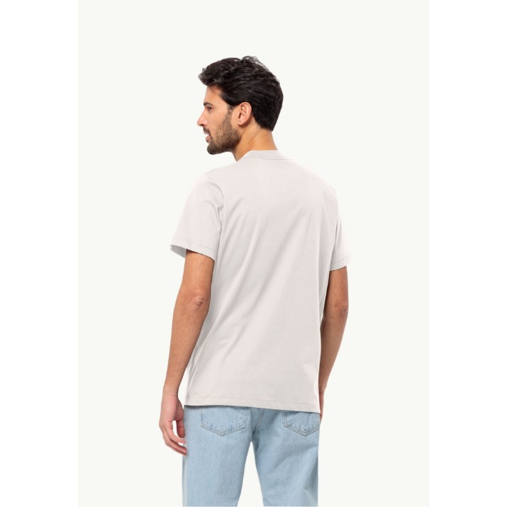 Мужская футболка Jack Wolfskin Essential T M White M (18083825629)