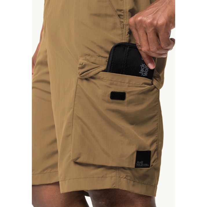 Мужские шорты Jack Wolfskin Kalahari Cargo M Goldenrod 46