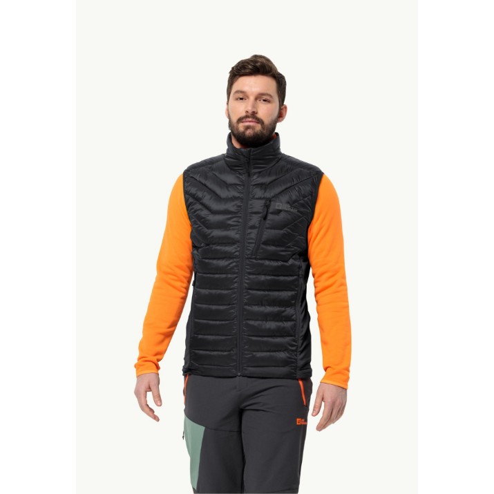 Vesta pentru bărbați Jack Wolfskin Routeburn Pro Ins Vest M Black M