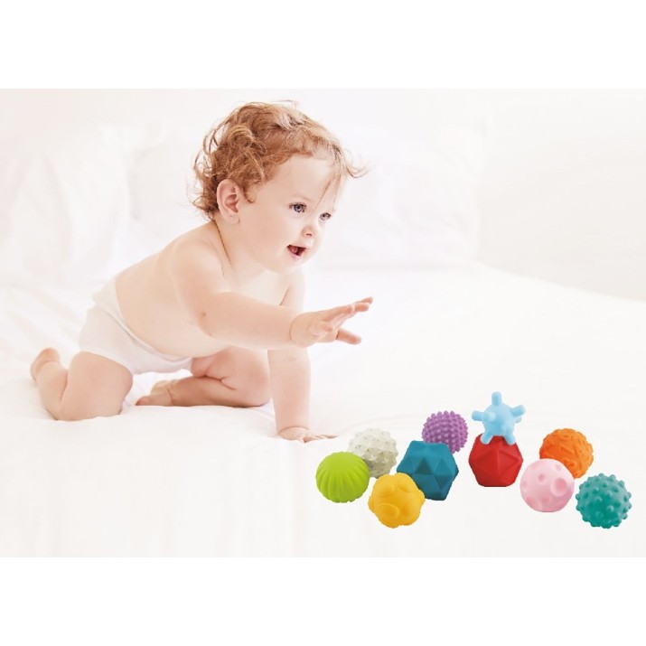 Set jucării senzoriale Baby Mix 10pcs 53410