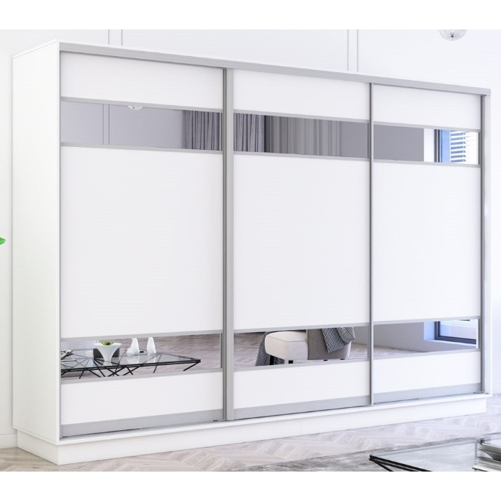 Шкаф-купе Mobildor-Lux Fox Mirror Elements 340x210 White (fox6974)
