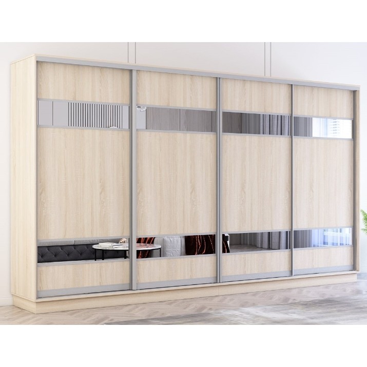Шкаф-купе Mobildor-Lux Fox 400x60x200 Sonoma (fox7680)