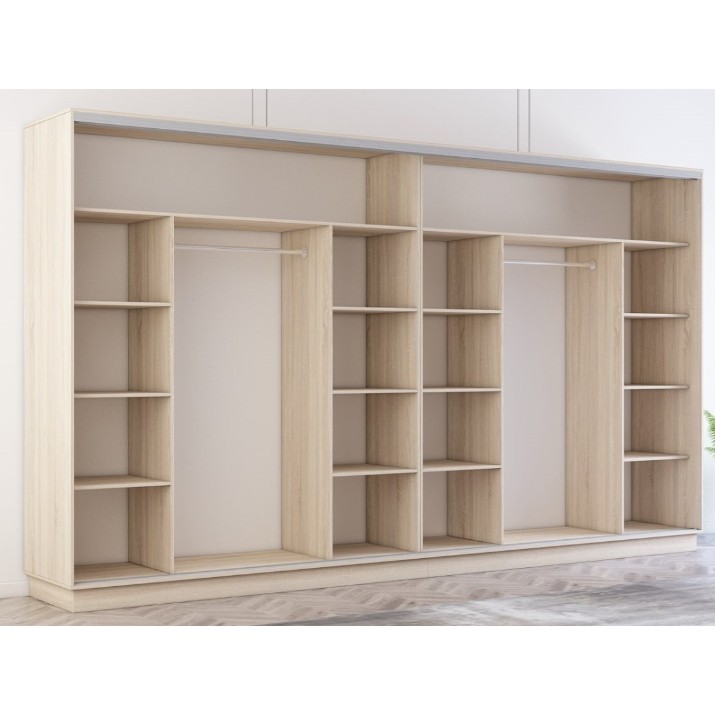 Шкаф-купе Mobildor-Lux Fox 400x60x200 Sonoma (fox7680)
