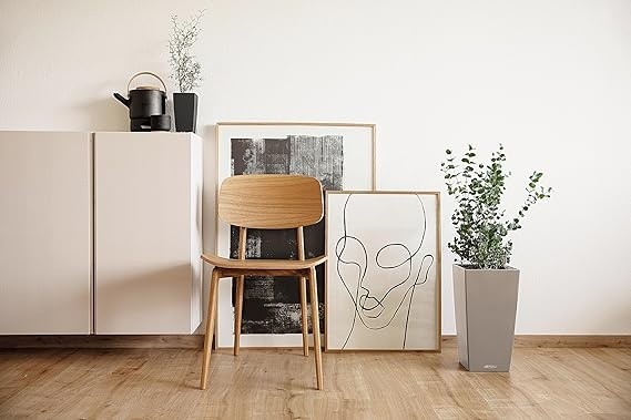 Цветочный горшок Lechuza Cubico Color 30 Sand Brown