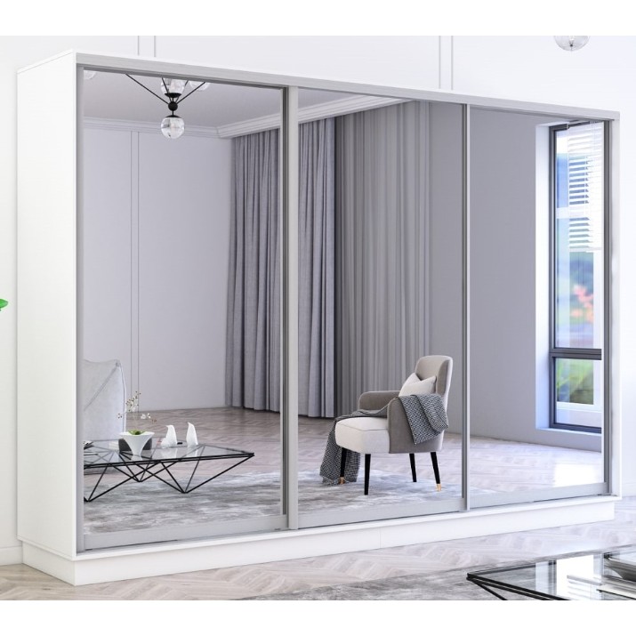 Шкаф-купе Mobildor-Lux Fox Mirror 340x200 White (fox7855)
