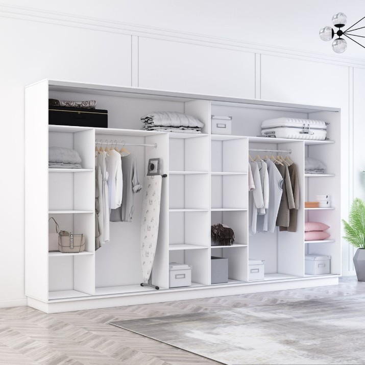 Шкаф-купе Mobildor-Lux Fox Mirror 400x240 White (fox6961)