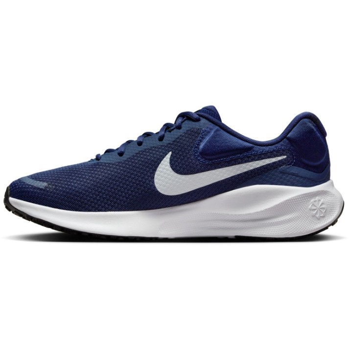 Кроссовки мужские Nike Revolution 7 Midnight Navy/Black/White/Pure Platinum, s.45.5