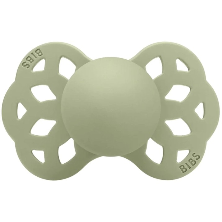 Suzeta BIBS Infinity Anatomical 6+ months Sage (422250C)