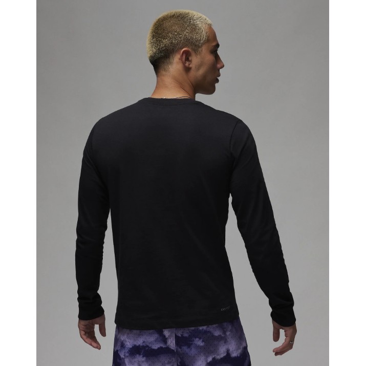 Hanorac pentru bărbați Nike M Jordan Sprt Ls Gfx Crew Black/Psychic Purple/Aquatone, s.S