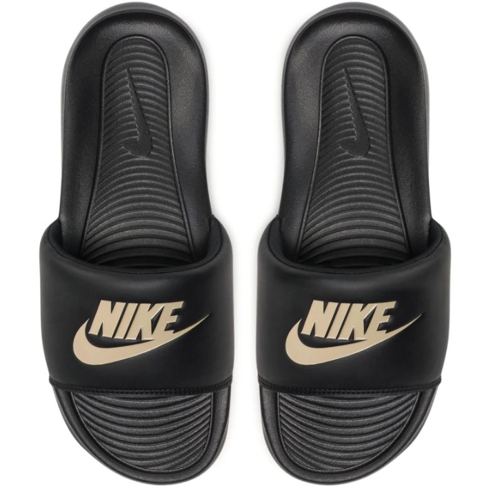 Шлёпанцы мужские Nike Victori One Slide Black/Metallic Gold, s.41