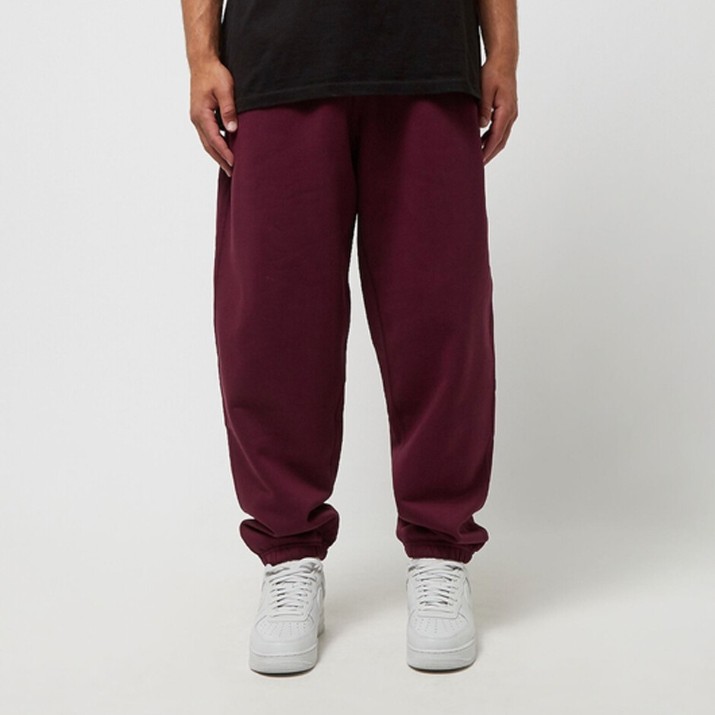 Pantaloni spotivi pentru bărbați Nike M Nk Solo Swsh Flc Cf Pant Night Maroon/White, s.S