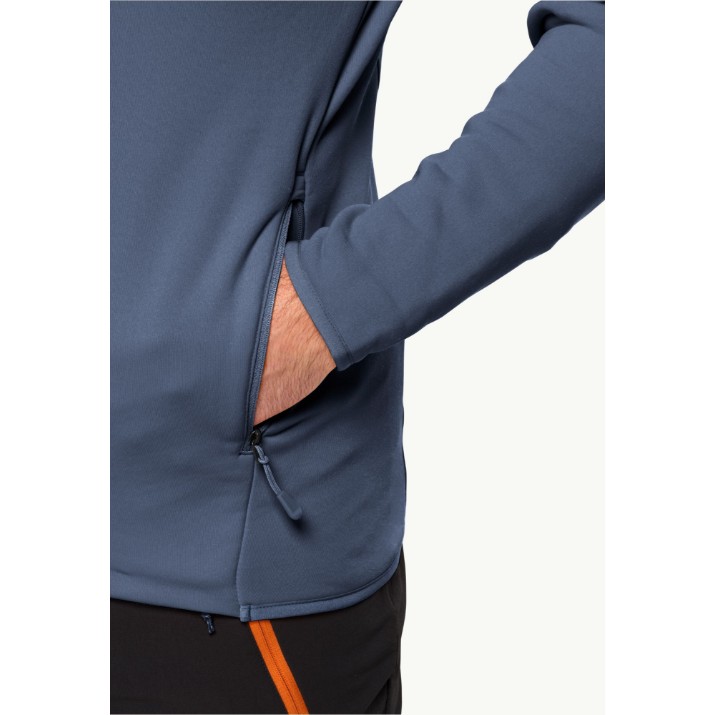 Hanorac pentru bărbați Roly Baiselberg Hooded Fz M Navy L