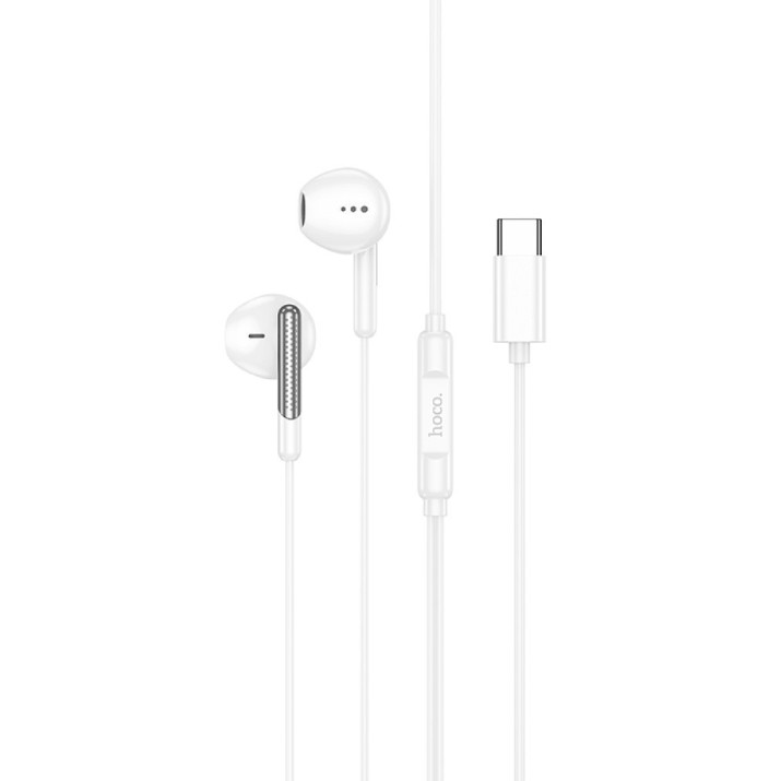 Căşti Hoco M123 Glory Type-C White