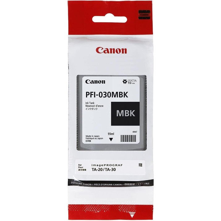 Cartuș Canon PFI-030 Matte Black