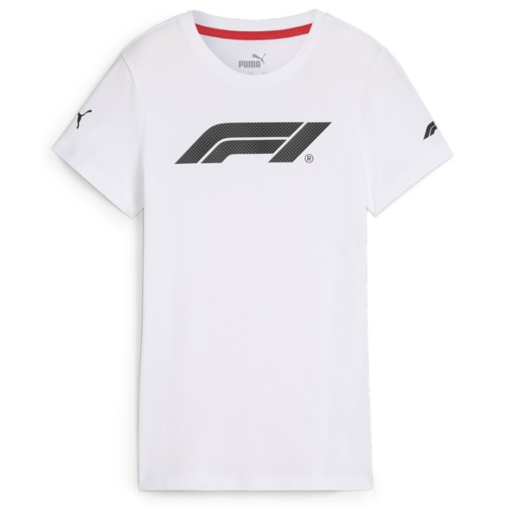 Женская футболка Puma F1 Logo Graphic Tee Wns Puma White, s.XL