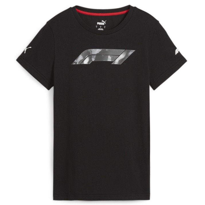 Tricou de dame Puma F1 Logo Graphic Tee Wns Puma Black, s.S