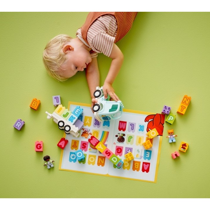 Set de construcție Lego Duplo: Alphabet Truck (10421)