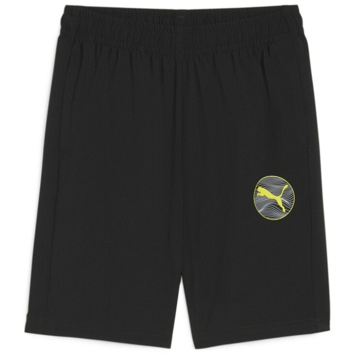 Pantaloni scurți pentru copii Puma Active Sports Woven Shorts B Puma Black, s.152