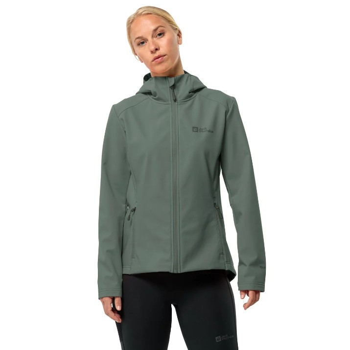 Jachetă de damă Jack Wolfskin Bornberg Hoody W Teal, s.L